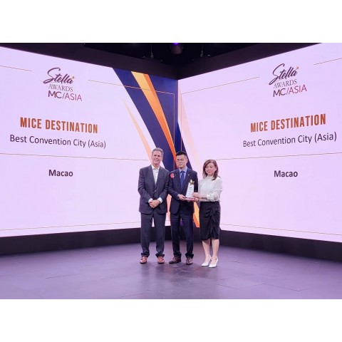  [Prova da capacidade da realização de convenções e exposições] Macau foi seleccionada como a “Melhor Cidade de Convenções da Ásia”