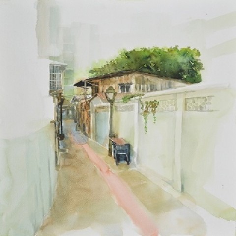 A Narrow Lane in Taipa