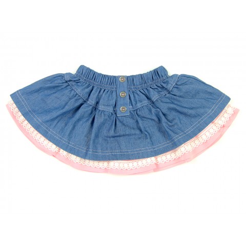 Pure Cotton Woven Skirt