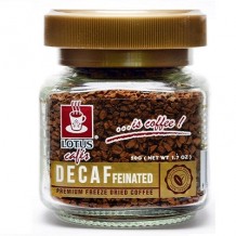 Decaffeinated Premium Freeze Dried Coffee