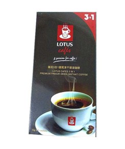 Lotus Freeze Dried 3 in 1 Coffee