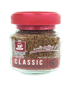 莲花经典速溶咖啡 50g