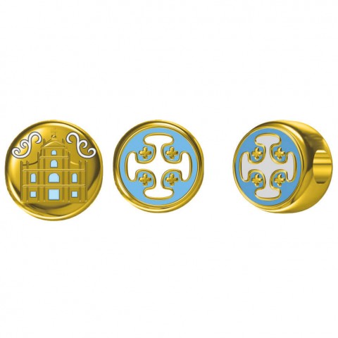 Ouro maciço a 3D de “Macao Imprint” — Holy Cross (Gospel)