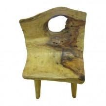 Wooden Log Chair