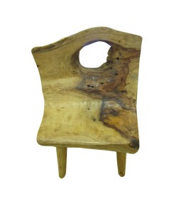 Wooden Log Chair