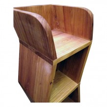 Elm Wood Decoration Cabinet 1b