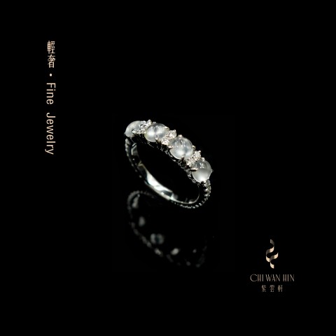 Fine Jewellry Series – Icy jadeite pinky ring