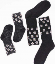 Handmade embroidered socks