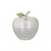 創意玻璃蘋果存錢罐帶鑽 儲錢罐 節慶贈送禮品