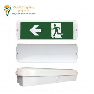 LED waterproof exit light box