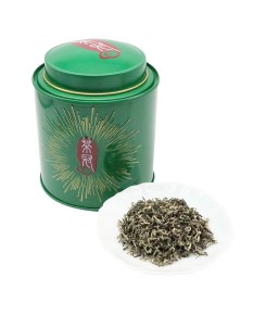 Série de Latas de Chá com Imagens de Pontos Turísticos de Macau   Lata de Chá Bi Luo Chun Pré-Qing Ming