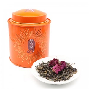 Macao Attractions Tea Can Series   Champion rose Jinjunmei tea in tin can