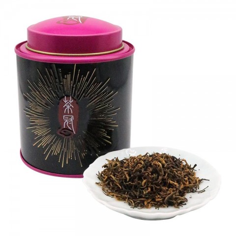 Macao Attractions Tea Can Series   Premium Jinjunmei tea in tin can