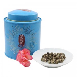 澳门特色景点茶叶罐系列   茉莉龙珠铁罐