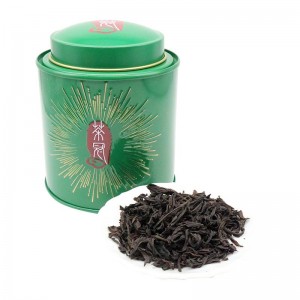 澳门特色景点茶叶罐系列   蜜兰香单欉铁罐