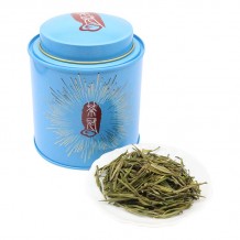 澳门特色景点茶叶罐系列   明前安吉白茶铁罐