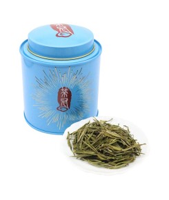 澳門特色景點茶葉罐系列   明前安吉白茶鐵罐