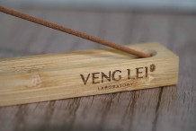Bamboo Board Incense Holder