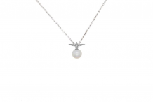 Dove Pearl Necklace Set (Meeting Light)