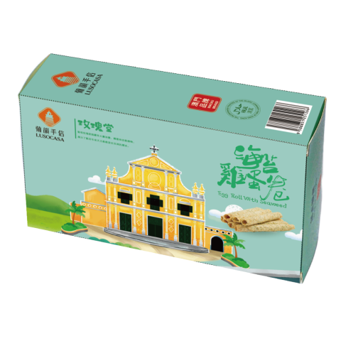 Macao Scenic Spots Series - Egg Roll with Seaweed