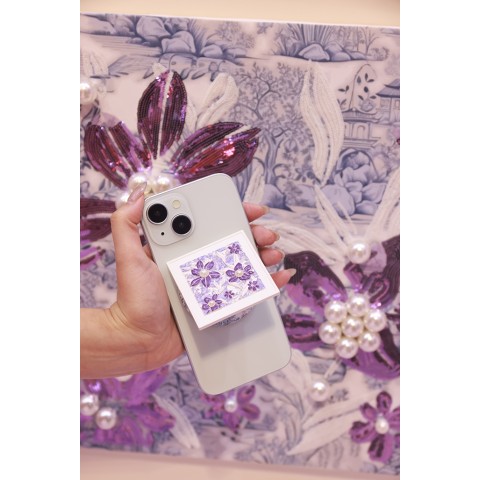 艺术冰箱贴画框系列-紫色