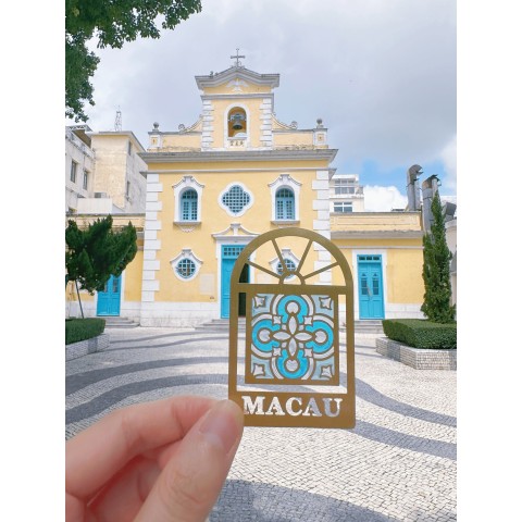 Chapel of St. Francis Xavier - Stained Glass Bookmark & Fridge Magnet