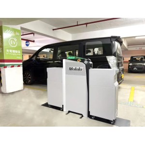 SYNERIC Swappable Charging Station for EV