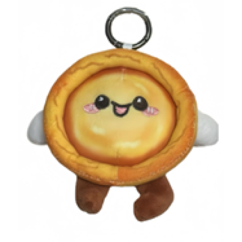 [澳小挞]毛绒冰箱贴锁匙扣