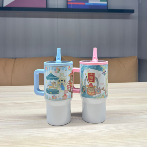 手工热转印保冷吸管杯