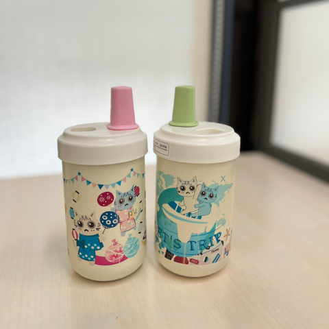 手工热转印不锈钢吸管杯
